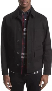 Burberry Herren Denim Jeans Jacke schwarz Roystenmantel Gr. 46 US 36 Small - Bild 1 von 13