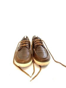 Fitflop Herren beliebte braune Leder Boot Schnürschuhe UK 8 EUR 42 - Bild 1 von 12