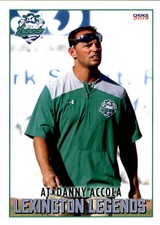 2019 Lexington Legends Choice #33 Danny Accola Trainer Baseball Card