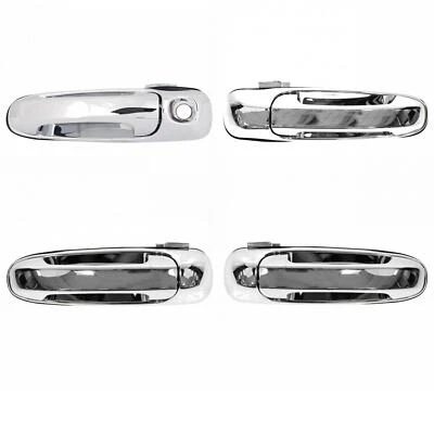 Front Rear Exterior Door Handle Set for Mitsubishi Raider Dodge Dakota Durango - Imagem 1 de 4