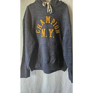 Felpa con cappuccio uomo XXLarge Champion NY - Foto 1 di 4