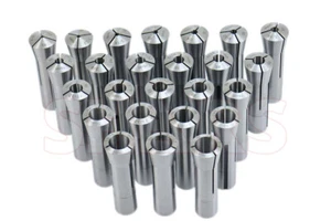 Shars 1/8 - 7/8" R8 Collet Set 25 Collets FR Bridgeport .0006 New #[ - Picture 1 of 7