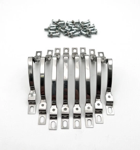 (Juego/8) Barras de ajuste de lente de luz trasera para Chevy Impala 1959, Bel Air y Biscayne Foto 1 de 4