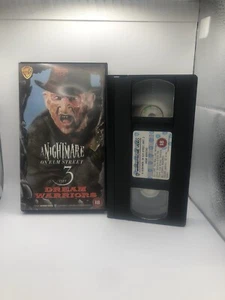 A Nightmare On Elm Street Part 3 Dream Warriors VHS Tape 18 Horror K - Picture 1 of 8