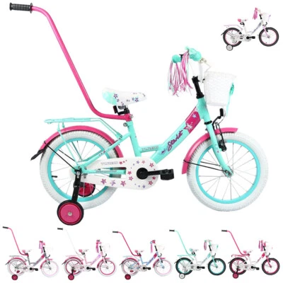 STARLET 16" Kinderfahrrad Kinderrad Kinder Fahrrad Bike Spielrad für Mädchen - Bild 1 von 3