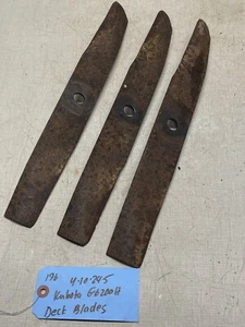 Kubota G6200H HST Tractor RC48 48” Deck Blades - Picture 1 of 3