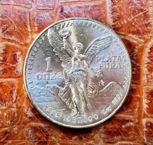 1985 MEXICO 1 OZ SILVER LIBERTAD ROLL OF 20 .999 SILVER "OPENED & CAPPED" - Picture 1 of 20