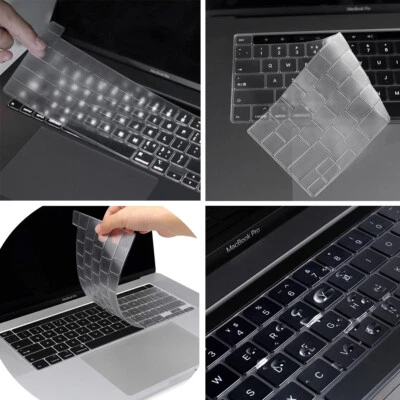 Ultra Thin Keyboard Cover Skin for 2018 MacBook Air 13 inch A1932 - Image 1 of 4