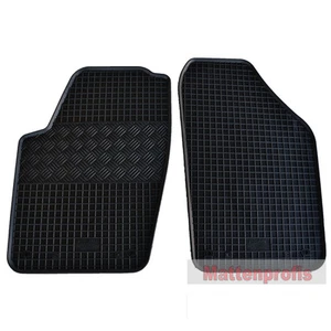 Tappetini professionali in gomma tappetini in gomma per Skoda Fabia I 6Y anno 1999 - 2007 2 pezzi - Foto 1 di 6