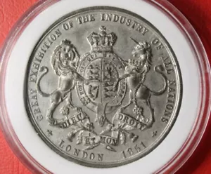 * 1851 STRUCK AT EXHIBITION OF THE INDUSTRY OF ALL NATIONS PRINCE ALBERT #BSA26 - Bild 1 von 10
