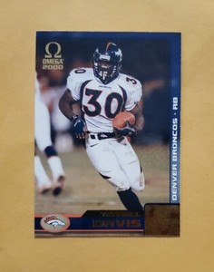 2000 Pacific Omega Gold 1/95 Terrell Davis #42 HOF First Print SSP 