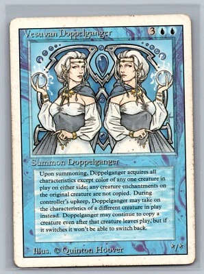 Magic The Gathering Revised Edition Vesuvan Doppelganger MTG TCG CCG - Image 1 of 2