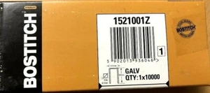 Bostitch code 1521001Z. SJK Galvanised Staples 10mm - Picture 1 of 2