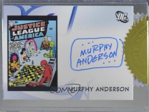 2009 Justice League of America: Archives Case Topper Murphy Anderson Auto b6s