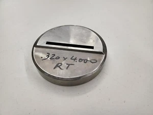 Unbranded Thick Turret Die .320" X 4.000" RT +.008 Rectangle Tooling DIE - Picture 1 of 4