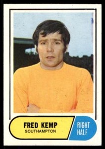 A&BC Football Green Back 1969 (B1) Fred Kemp - Southampton No. 75