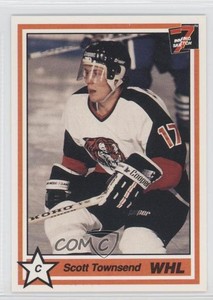 1990-91 7th Inning Sketch WHL Scott Townsend #37