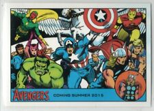 MARVEL 2015 THE AVENGERS SILVER AGE P1 GENERAL DISTRIBUTION PROMO TRADING CARD