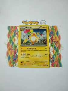 Pokemon Card Raichu 40/99 Next Destinies Cosmo Holo - Picture 1 of 4