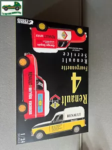 Modello di montaggio Auto in miniatura R4 Renault 4 Furgone Service Ebbro 1/24 - Foto 1 di 4