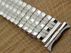 NOS JB Champion Stainless Steel Vintage Watch Band Expansion 16mm-19mm Unused
