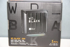 Western Digital WD_BLACK D50 Game Dock NVMe 1TB SSD, RGB with Thunderbolt 3 - Picture 1 of 3