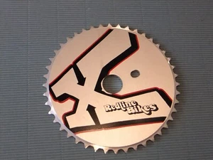Old School Rare Redline Bikes 44t Power Chain Wheel, Silver - Picture 1 of 1