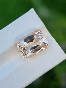 Imperial Topaz Loupe Clean Natural Light Orange Yellow Untreated Unheated Loose - Picture 1 of 5