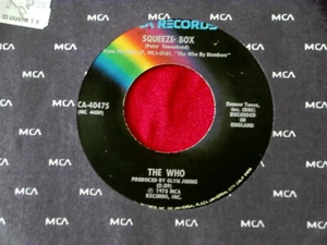 WHO~SQUEEZE BOX~UNPLAYED COPY~ SUCCESS STORY~ MCA RECORDS ~ROCK - Picture 1 of 1