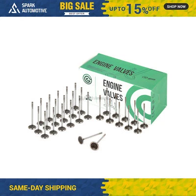 Intake Exhaust Valves Fit 05-15 Ford F-250 F350 F450 Super Duty 6.8L 30V - Image 1 of 4