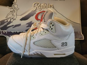 Las mejores ofertas en Jordan 5 Retro metálico blanco 2015 | eBay