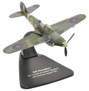 Bell Airacobra I 601 County of London Sqn. Die-Cast Modell Maßstab 1:72 Neu CB20 - Bild 1 von 3
