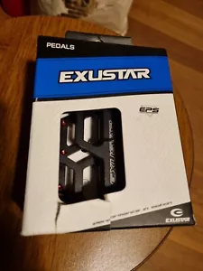 PEDALI CICLISMO EXUSTAR FREERIDE PB531 pedals ciclo ricambi NERO-ROSSO - Foto 1 di 5