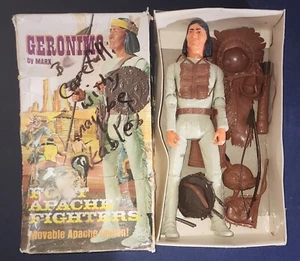 Marx Johnny West Adventure Vintage Geronimo with Original Box - Picture 1 of 5