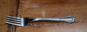 1 Gorham Valcourt Stainless Steel 18/8 Glossy Salad Fork Flatware - Picture 1 of 5