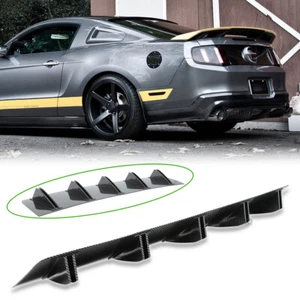Difusor difusor parachoques labio trasero aletas divisor fibra de carbono para Ford Mustang GT - Imagen 1 de 17