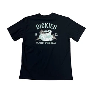 Dickies Snake T-Shirt Black (Back Print) DK0A4Z99BLK1 fast free dispatch - Picture 1 of 2
