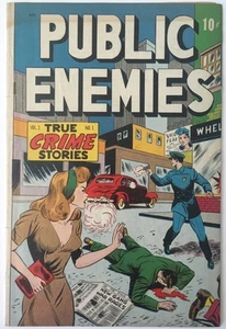 Public Enemies #1 D S Publishing 1948 - Picture 1 of 3