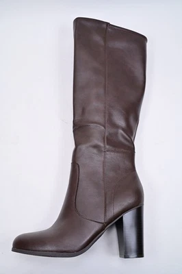 STYLE & COMPANY Addyy Brown Padded Round Toe Block Heel Womens Boots 9.5 M - Image 1 of 4