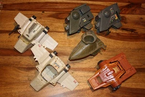 Original Kenner Star Wars Konvolut Mini-Rig Fahrzeuge/Raumschiffe Ersatzteile - Bild 1 von 1