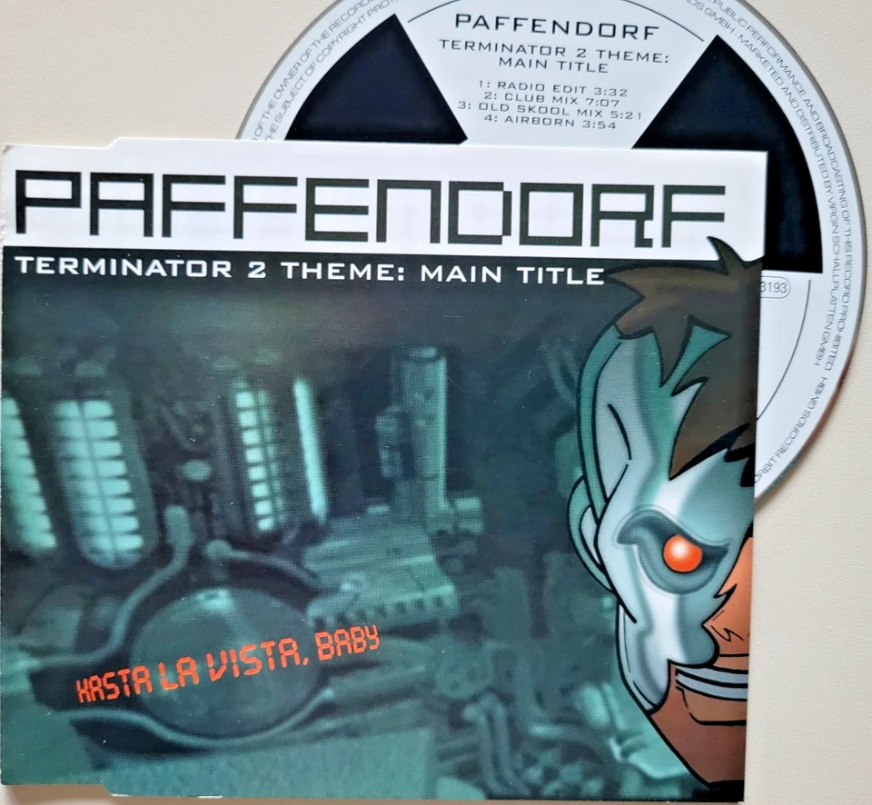 PAFFENDORF - Terminator 2 Theme: Main Title - HASTA LA VISTA, BABY - Maxi-CD - Bild 1 von 1