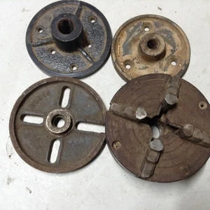 Craftsman Atlas Power Companion 4 Jaw, 4” Lathe Chuck And Others - Picture 1 of 6