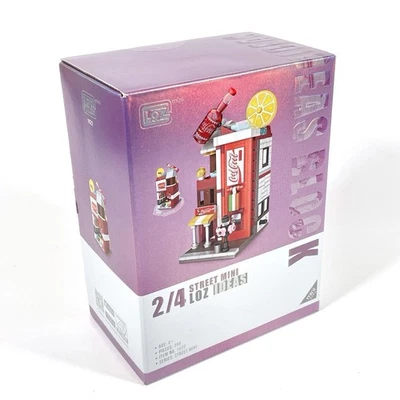 LOZ Street Mini Set 1622 MINI BRICKS! New! Cola Store - Ships from USA - Image 1 of 4