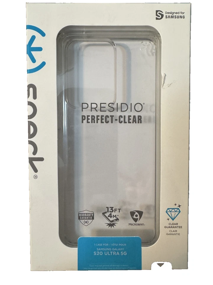 Speck Presidio Clear Case Samsung Galaxy S20 Ultra 5g