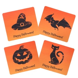 4 Pcs Kürbisfledermaus -Hexen - -Pad Halloween Kleines Mauspad - Afbeelding 1 van 10