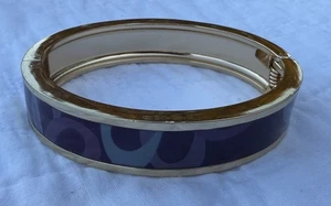 Avon Bracelet Hinged Goldtone NOV25 - Picture 1 of 11