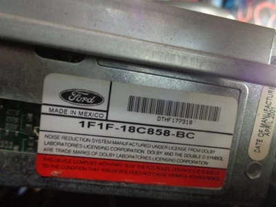 Audio Equipment Radio Am-fm-cassette-cd Control Fits 01-03 SABLE 1198371 - Image 1 of 3