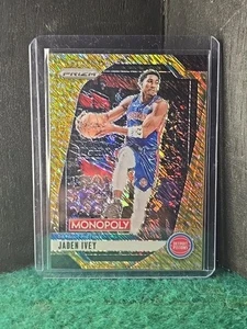 Jaden Ivey 2024-25 Panini Prizm Monopoly Gold Millionaire Shimmer Prizm #'d/500 - Bild 1 von 2