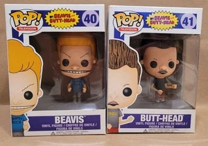 Funko Pop! Television: MTV Beavis And Butt-Head #40 & #41 Vaulted Vinyl Figures - Picture 1 of 15