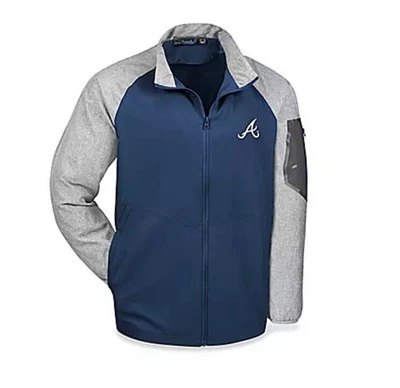 MLB Windbreaker - Atlanta Braves, XL HIGH QUALITY New in Packaging MLB - Image 1 of 2
